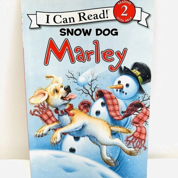Harper Other - SNOW DOG MARLEY I Can Read Brand new Paperback Reading Level 2 by John Grogan